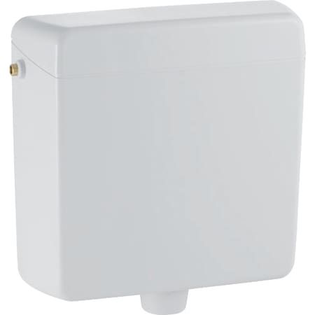 Geberit exposed cistern AP123, single flush, for remote flush actuation