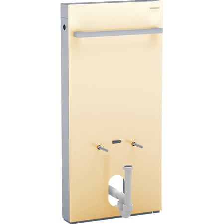 Geberit Monolith sanitary module for bidet, 101 cm, with towel rail