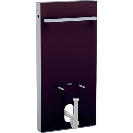 Geberit Monolith sanitary module for bidet, 101 cm, with towel rail