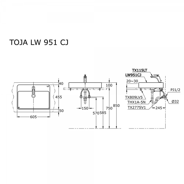 TOJA LW 951 CJ