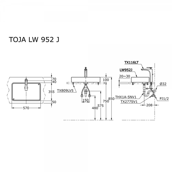 TOJA LW 952 J