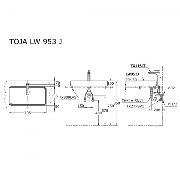 TOJA LW 953 J