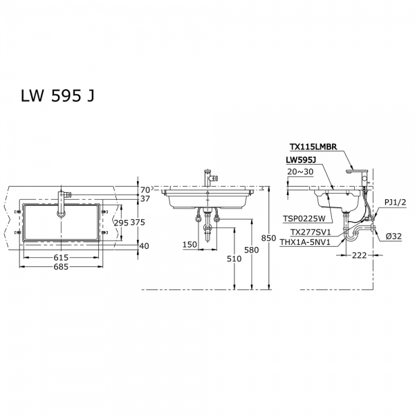 LW 595 J