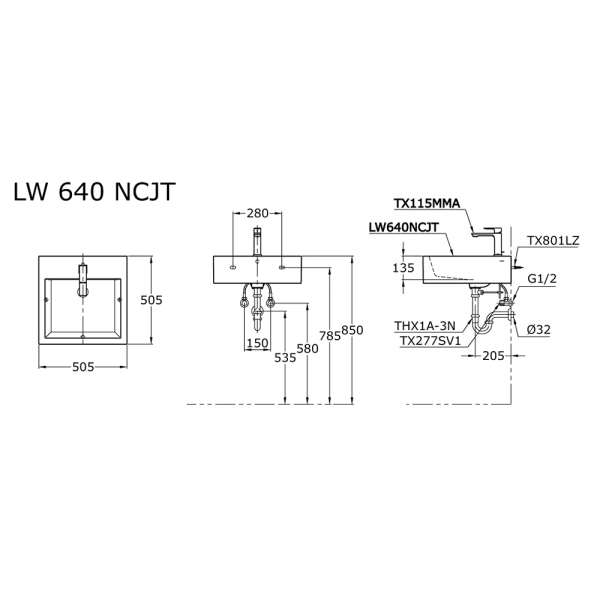 LW 640 NCJT