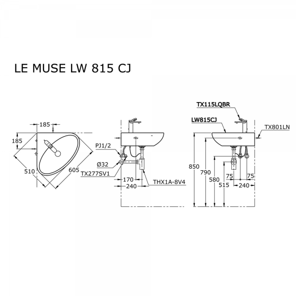 LE MUSE  LW 815 CJ