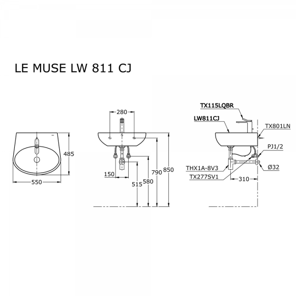 LE MUSE  LW 811 CJ